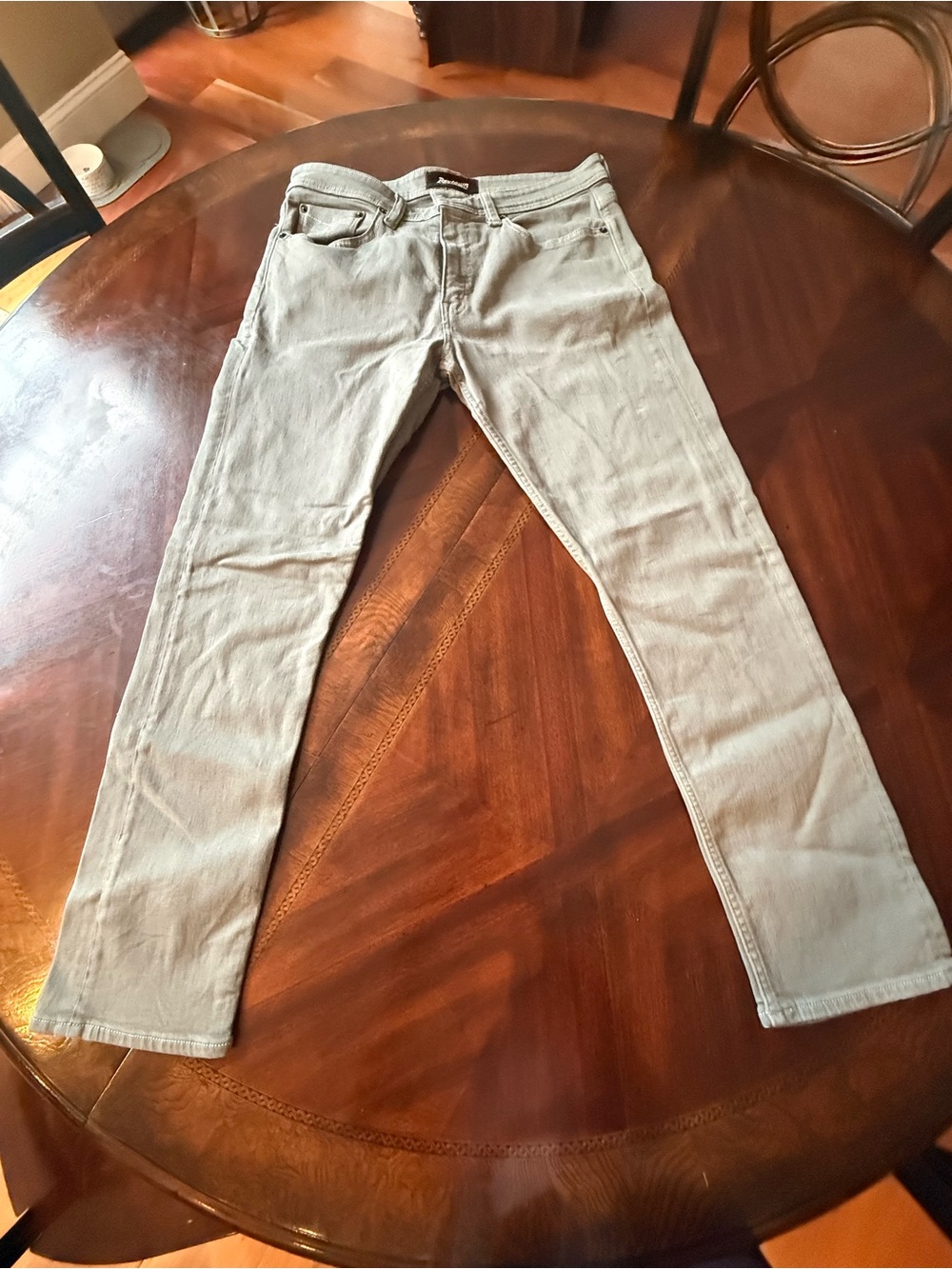 Revtown Men’s “The Taper” Grey Jean 34/30